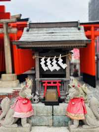 お稲荷さんパワー🦊ˊ˗旅行安全✈️航空安全を願うなら〝穴守稲荷神社〟に決まり✌️⟡.·