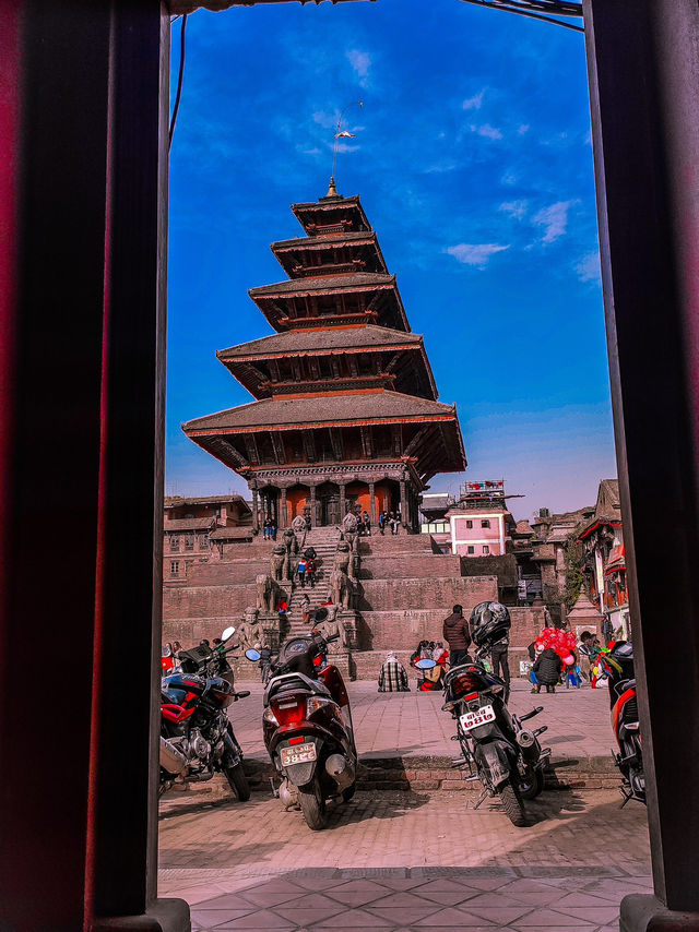 Bhaktapur durbar square is 13th century palace