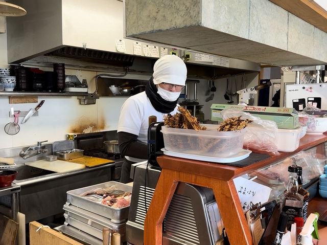 🐡 Fresh Fugu & Friendly Vibes at Ichiba Shokudo Maguro to Kame, Karato Market
