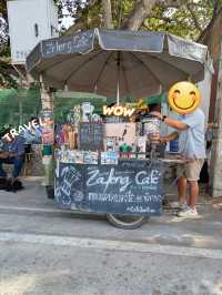 Zaleng cafe ซาเล้งคาเฟ่ ร้านกาแฟสุดคุ้มริมทะเล