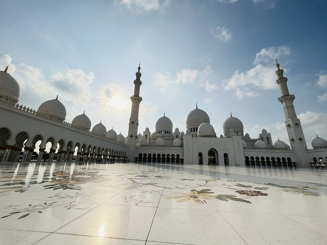 Family trip to Abu Dhabi