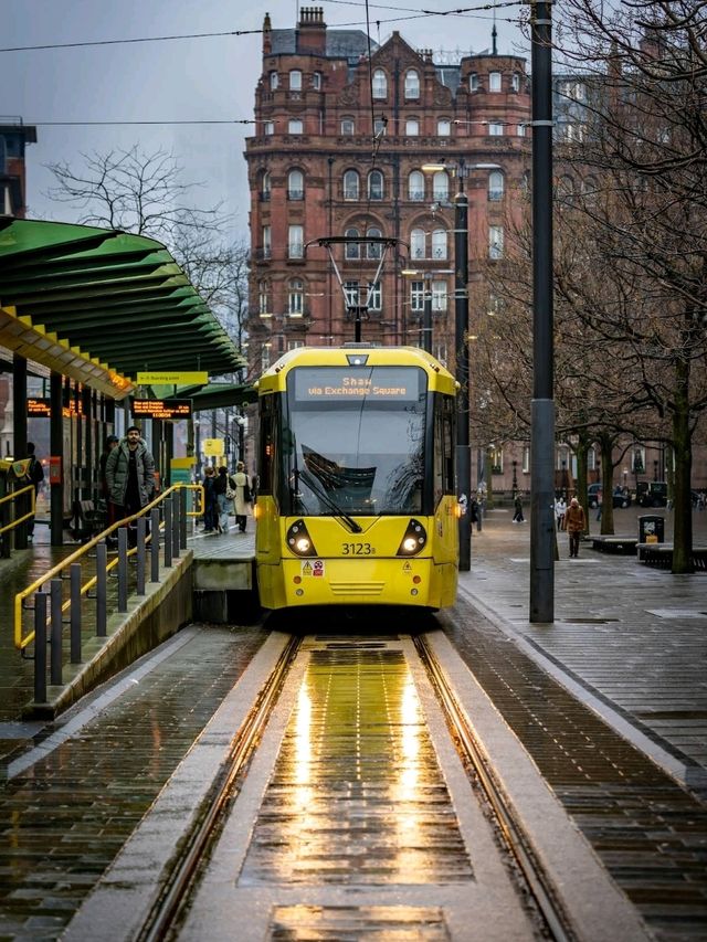 My Manchester Tram Commute! ✨