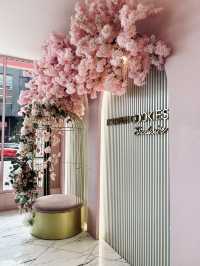 Cute cafe in pink colour 💞 