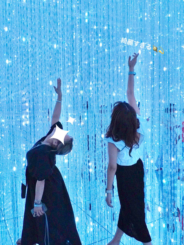 🌌チームラボTOKYOで全身アート体験✨