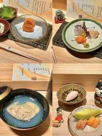吃到了很滿意的一頓Omakase 💕 富華里。長青Omakase