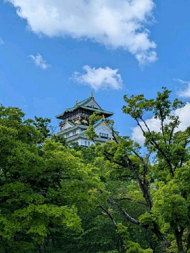 OSAKA CASTLE.