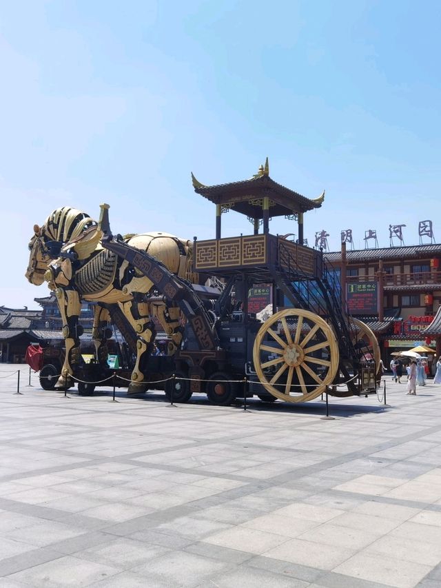 清明上河園。夢回大宋