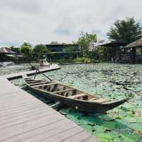 🌿☕ ดูดดื่ม คาเฟ่ นครชัยศรี คาเฟ่ริมบึงบัวขนาดใหญ่