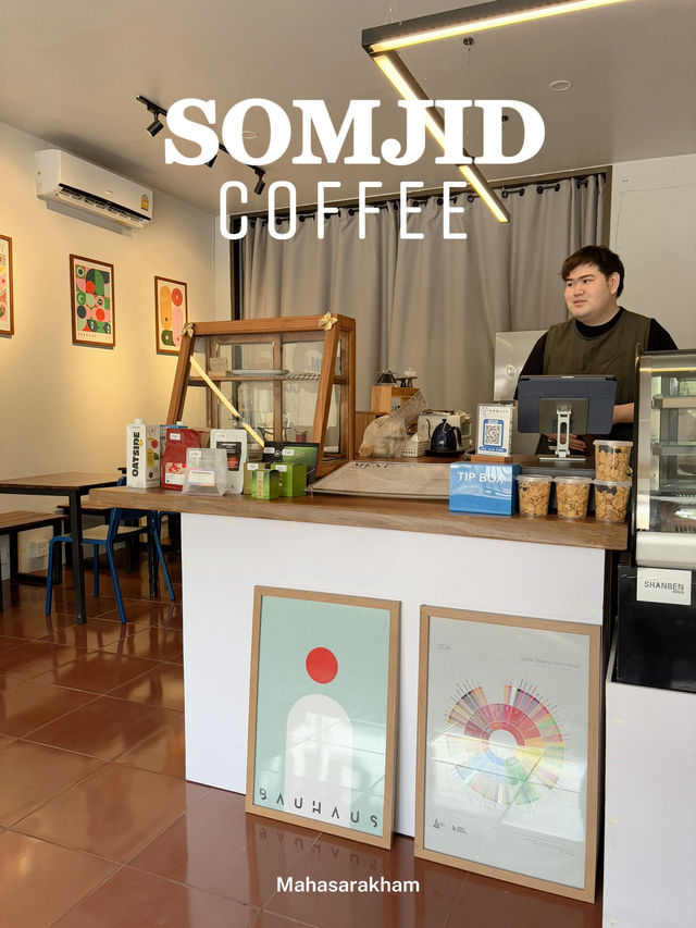SOMJID คาเฟ่ที่พยัคฆภูมิพิสัย มหาสารคาม
