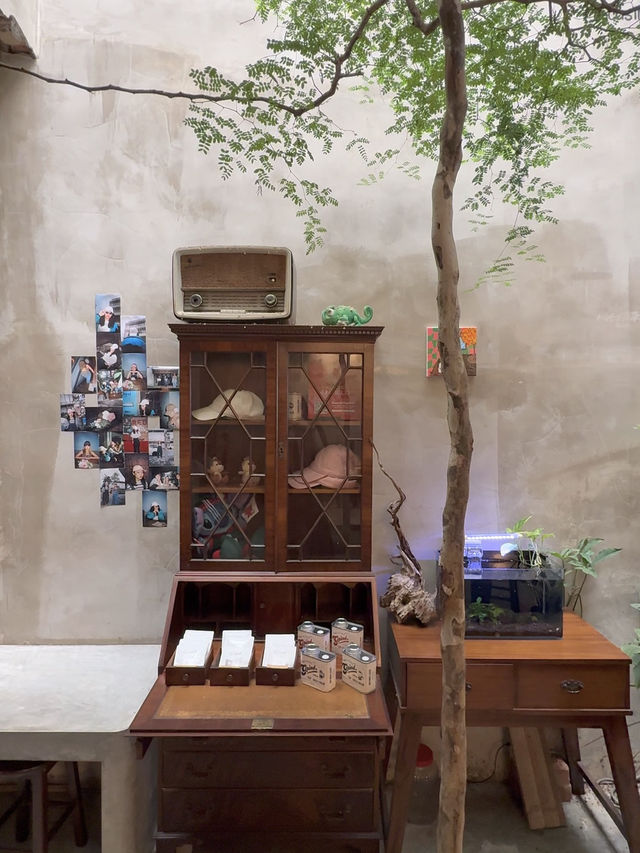 Rustic Vibes, Indoor Trees, and Cat Company: Grind.jb Café in Taman Sentosa