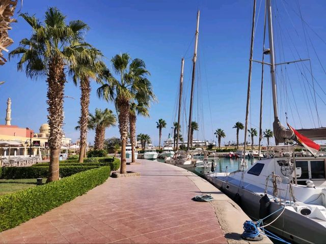 Sunset Strolls & Chill Vibes at Hurghada Marina