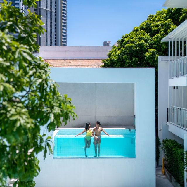 ที่พักพัทยาล้อมรอบด้วยสระว่ายน้ำสุดมินิมอล 🏝️
