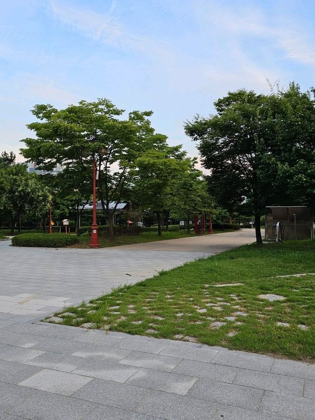 인천 송도 미추홀 공원 자연스러운 곳
