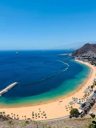 Golden Time at Playa de Las Teresitas