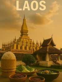 🛕 “พระธาตุหลวง เวียงจันทน์ — สงบ งดงาม และศรัทธา”