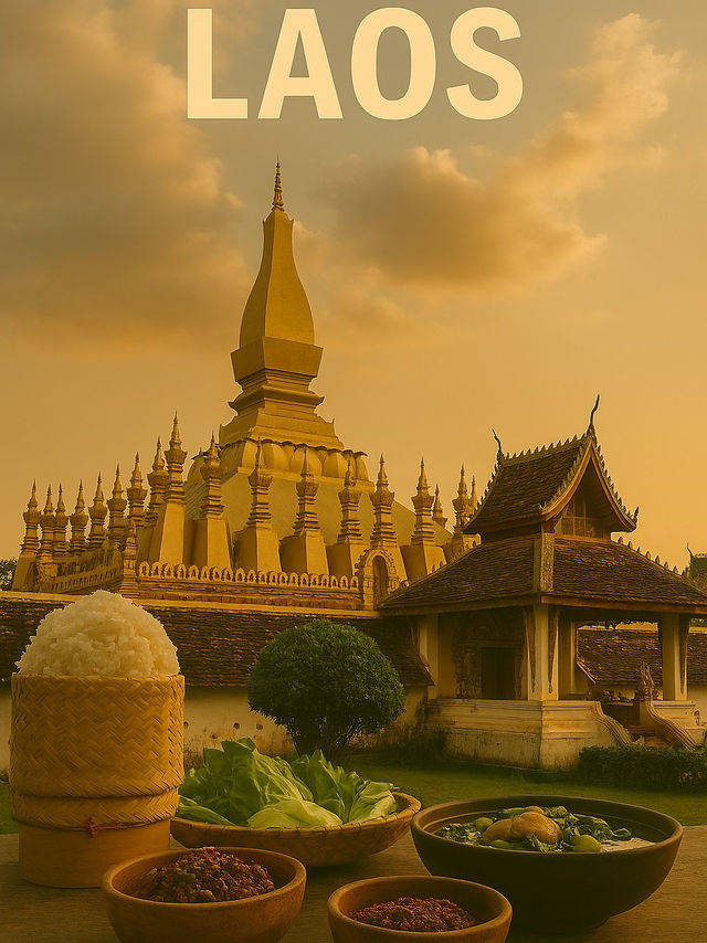 🛕 “พระธาตุหลวง เวียงจันทน์ — สงบ งดงาม และศรัทธา”