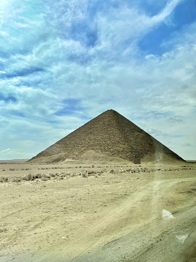 ［埃及旅遊］探索古埃及金字塔原型🔺紅色金字塔、彎曲金字塔與黑色金字塔