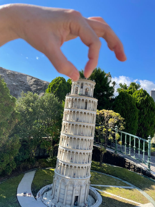 世界旅行した気分になれるミニチュアテーマパーク