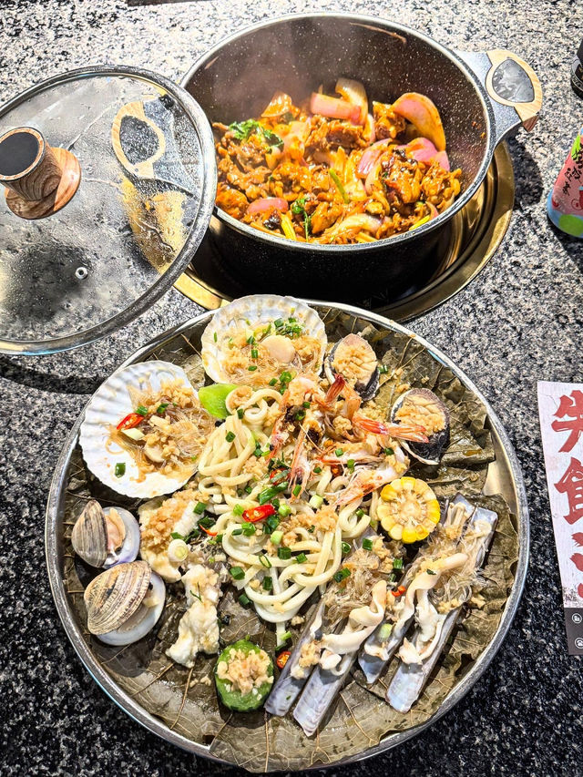 《靚湯海鮮雞煲三重奏》