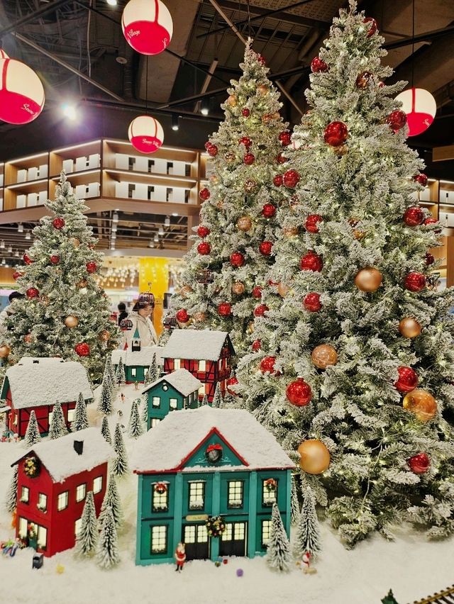 예쁜 산타마을이 반겨주는곳!🎄 스타필드마켓 죽전🎆