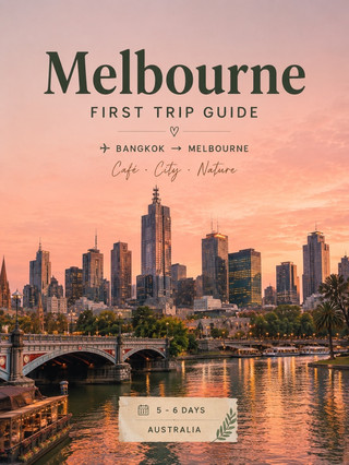 Melbourne First-Timer’s Guide: City Vibes, Cafe Culture, Nature, and the Great Ocean Road 🇦🇺