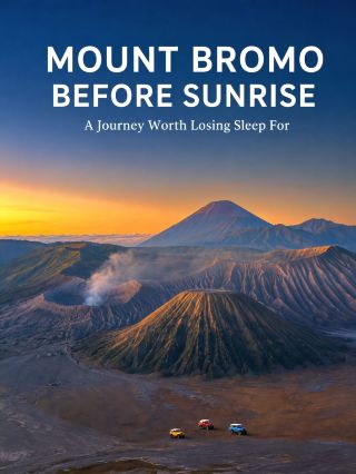 🇮🇩 Mount Bromo Before Sunrise: A Journey Worth Losing Sleep For