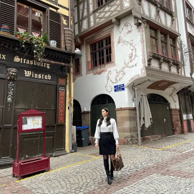 The picturesque houses of Strasbourg