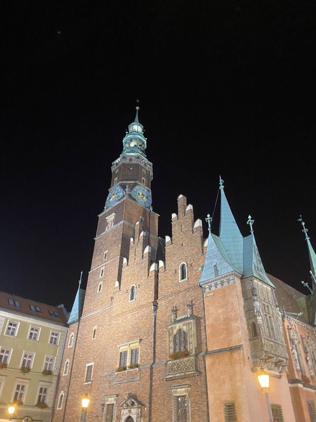 🇵🇱 Wroclaw Market Square by the night 🌃