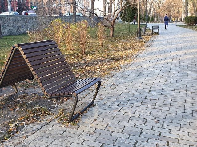 Taras Shevchenko Park in autumn 🗺️