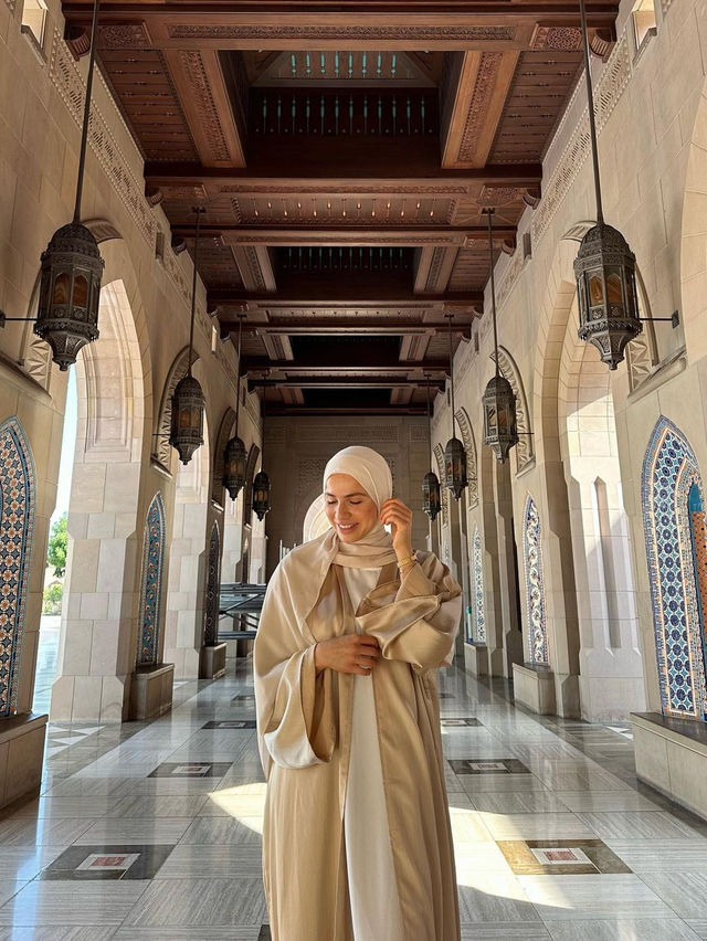 술탄 카부스 그랜드 모스크 🕌 Sultan Qaboos Grand Mosque