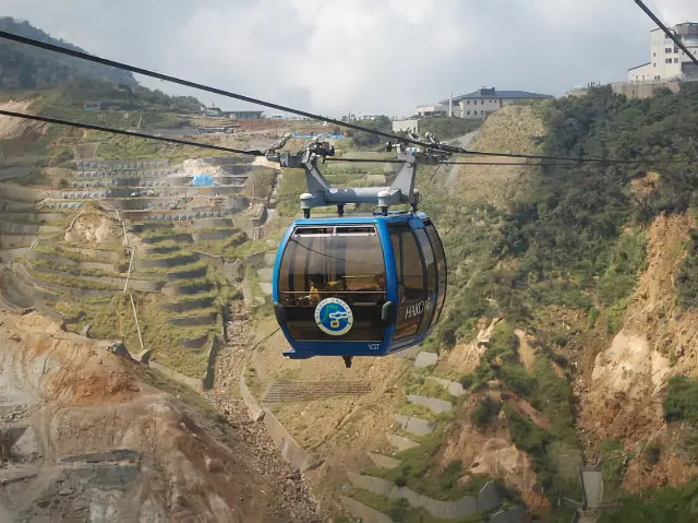 Exploring Hakone Onsen: Cable Car