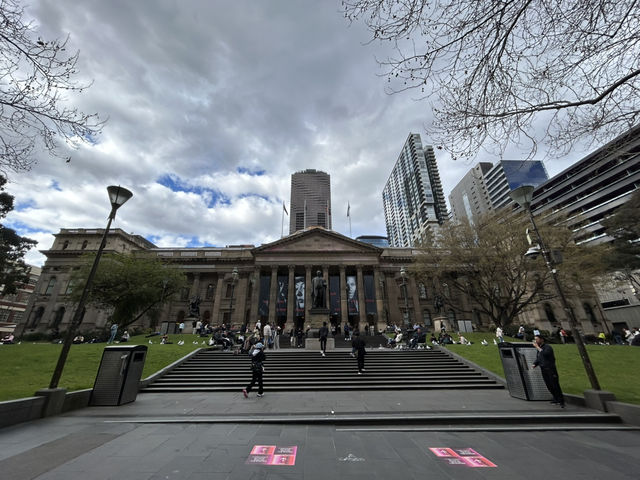 Beautiful State Library Victoria in Melbourne!