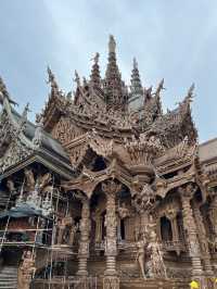 The Sanctuary of Truth – A Wooden Marvel in Pattaya
