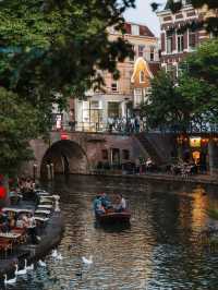 🏰🚲 “Hidden Canals & Timeless Charm: A Day in Utrecht” 🇳🇱