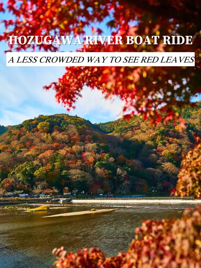 Experience The Autumn Leaves on a Boat 🍁🚣