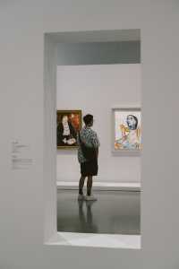 一直很喜歡西岸美術館的感覺，不管是館內的展還是沿著江邊的風景，都可以讓我在這裡放鬆一下午