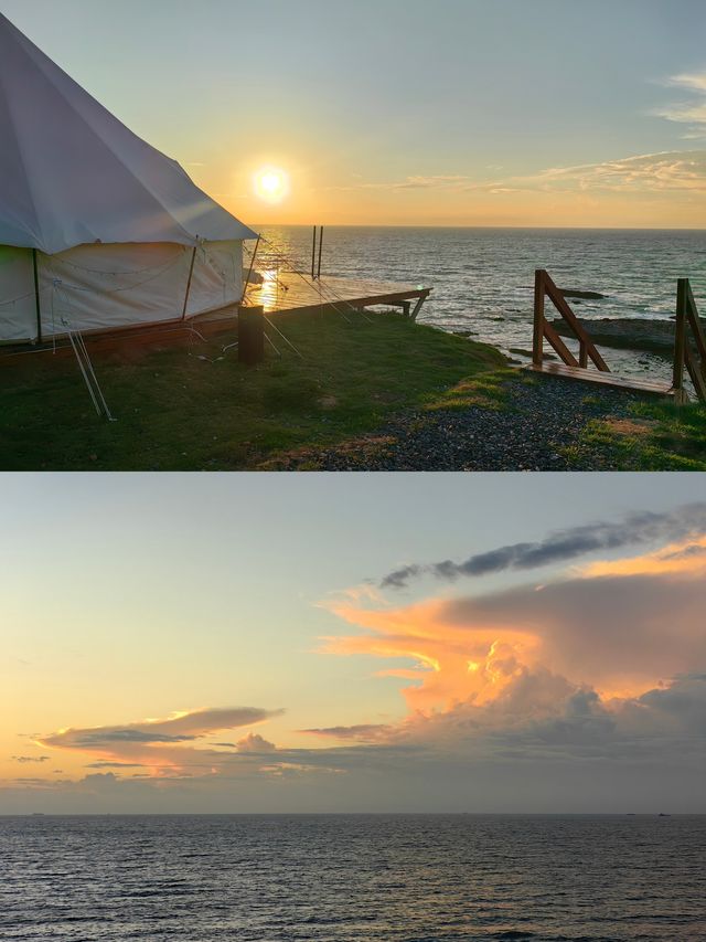 惠州遛娃｜懸崖露營，這裡真的不是巴厘島
