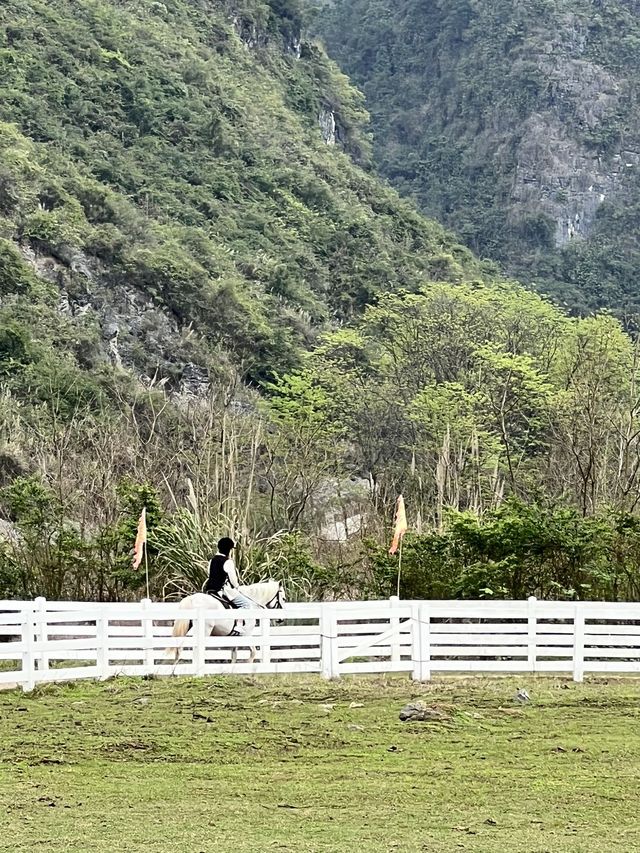 從陽朔回家後還想再去花仙谷騎馬