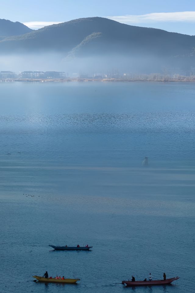 冬季的泸沽湖‖才是雲南旅行天花板啊～