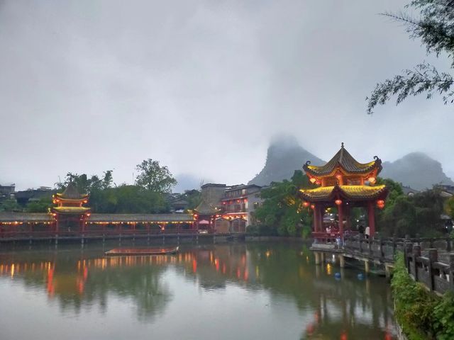 黃姚古鎮觀雨