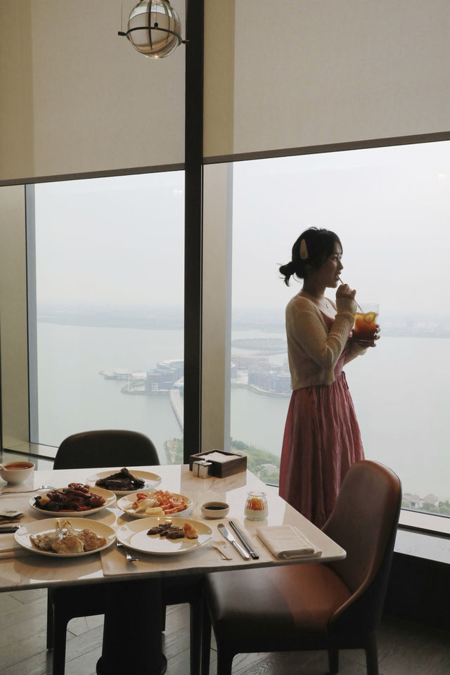 周末高空湖景酒店度假|常熟昆承湖凱悅