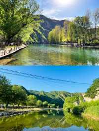 京郊周邊遊，夏日戲水不可不去的懷柔白河灣