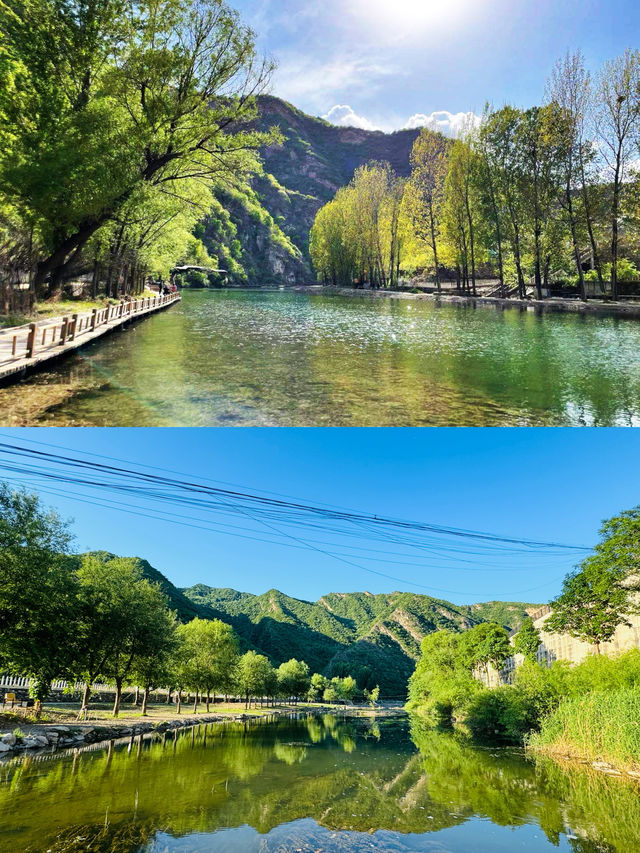 京郊周邊遊，夏日戲水不可不去的懷柔白河灣