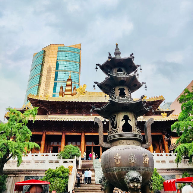打卡❤️上海靜安寺