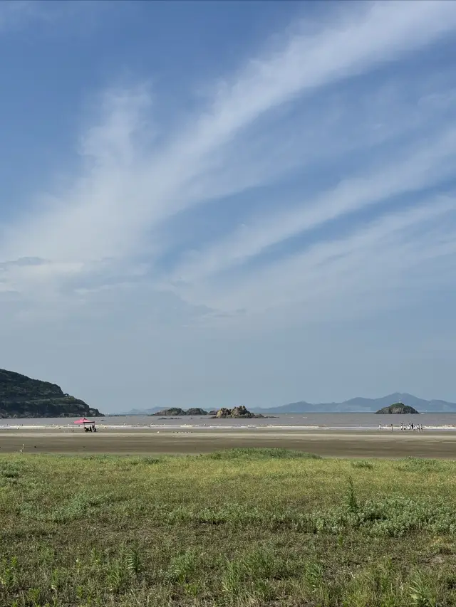 Lulan Qing Sha Beach is the longest beach in the East China region