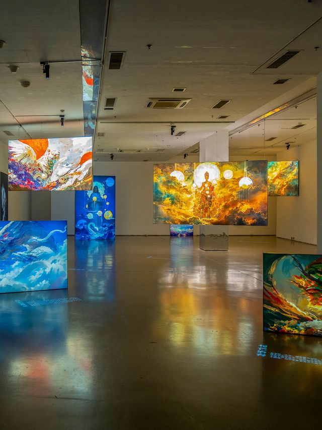 警告：上古神獸出沒在沉浸式神話展