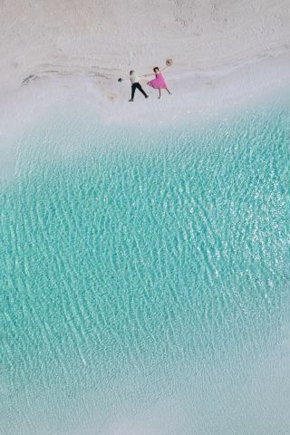 在青海,我們用無人機拍到了人生照片!