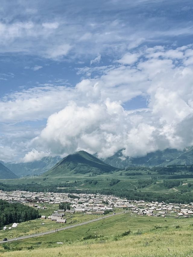 有人話新疆只有夏天好景？呢間民宿嘅秋景真係絕佳。