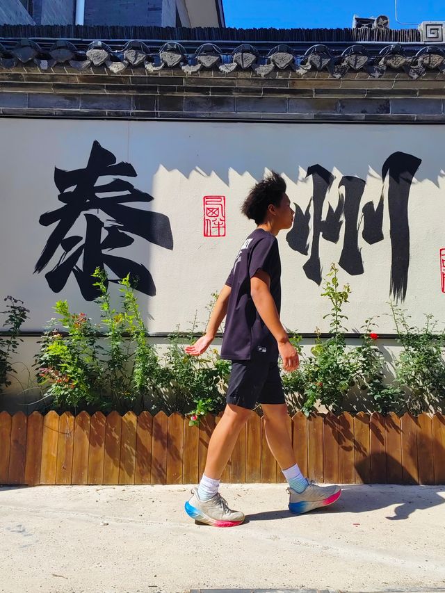 泰州 十勝街 一天來了兩趟。
