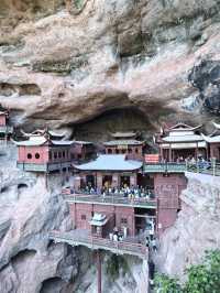 一起來看看懸空寺廟的美景吧。
